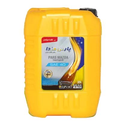روغن موتور پارس مزدا 40 ( پاسارگاد سابق ) با حجم 20 لیتر