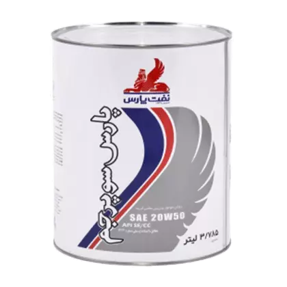 روغن موتور پارس سوپرجم 20W50 با حجم یک لیتر