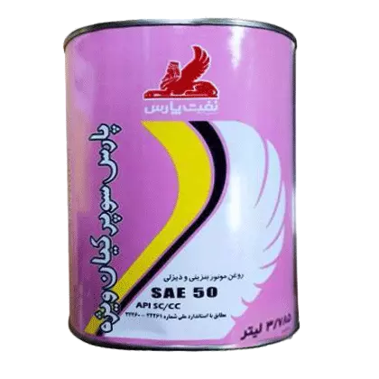 روغن پارس سوپرکیان ویژه 50 با حجم 4 لیتر