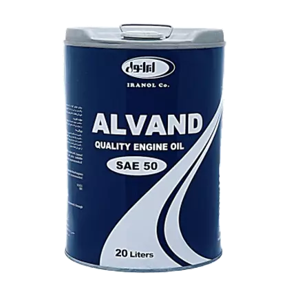 روغن موتور ايرانول الوند 50 با حجم 20 لیتر