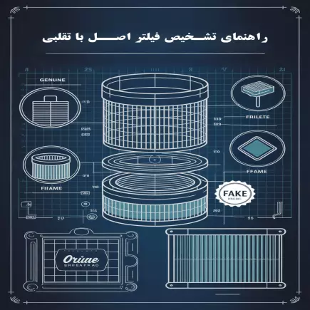 مقایسه فیلتر هوای اصلی و تقلبی؛ بررسی تفاوت‌ها در ظاهر، کد فنی، کیفیت پرس و بسته‌بندی