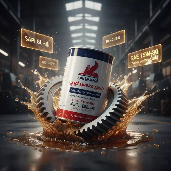 روغن دنده پارس   75w80  انتخاب هوشمندانه برای رانندگان حساس