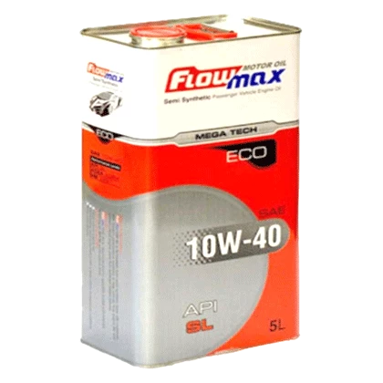 روغن موتور پارس فلومکس مگاتک اکو 10W40SL با حجم 5 لیتر