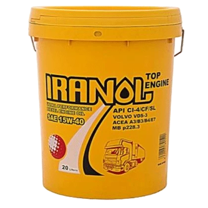 روغن موتور ایرانول تاپ انجین 10W40 با حجم 20 لیتر فروشگاه انلاین سانیار