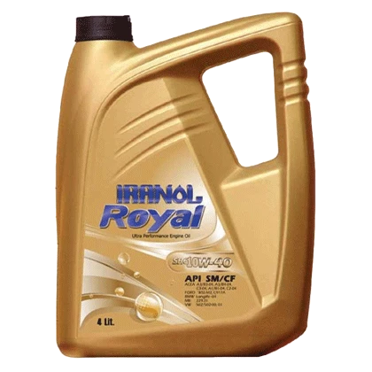 روغن موتور ایرانول رویال 10W40 SM با حجم 4 لیتر ( نیمه سنتتیک ) پلاستیکی فروشگاه انلاین سانیار