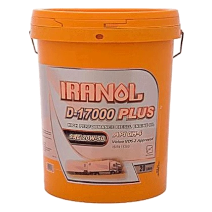 روغن ایرانول D-17000 پلاس 20W50 با حجم 20 لیتر فروشگاه انلاین سانیار