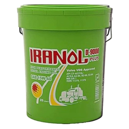 روغن موتور ایرانول D-9000 پلاس 20W50 با حجم 20 لیتر فروشگاه انلاین سانیار