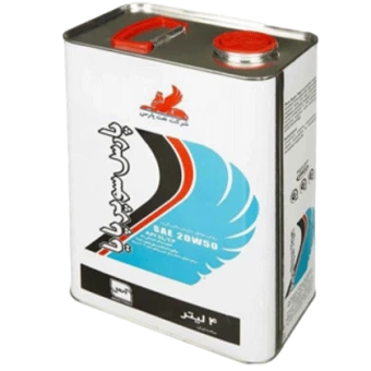 روغن موتور پارس سوپرپایا 20W50 با حجم 4 لیتر فلزی فروشگاه انلاین سانیار