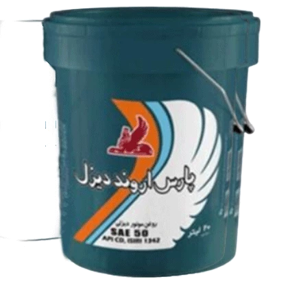 روغن موتور پارس سوپر اروند دیزل 50 با حجم 20 لیتر چلیک پلاستیکی