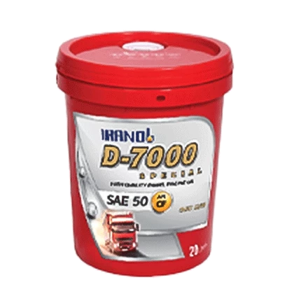 روغن موتور ایرانول ویژه D-7000 SAE 50 با حجم 20 لیتر