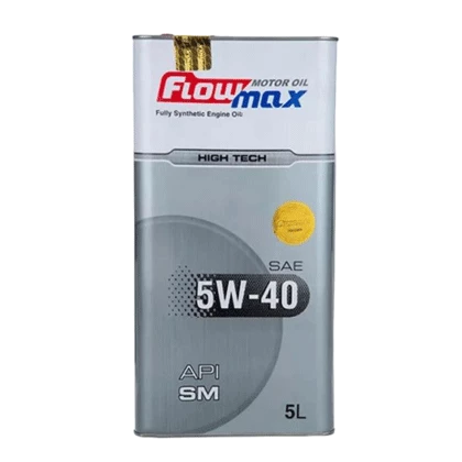 روغن موتور پارس فلومکس هایتک 5W40 مدل SM با حجم 5 لیتری فلزی فروشگاه انلاین سانیار