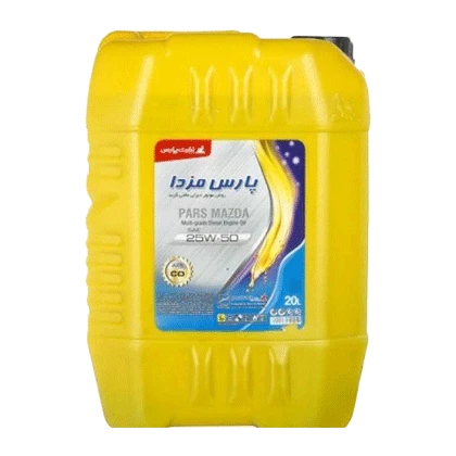 روغن موتور پارس مزدا (پرتو سابق) 25W50 با حجم 20 ليتر چلیک فروشگاه انلاین سانیار