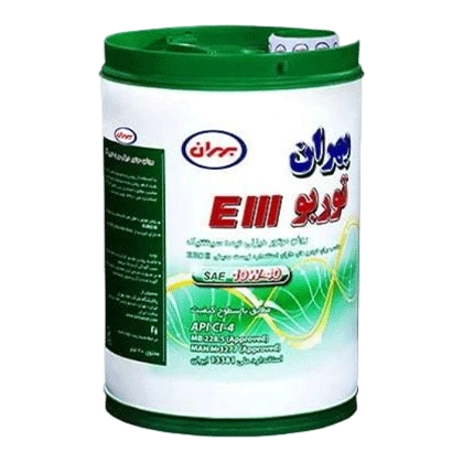 روغن موتور بهران توربو 10W40 EIII با حجم 20 لیتر فروشگاه انلاین سانیار