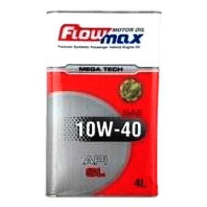 روغن موتور پارس فلومکس مگا تک 10W40 SL با حجم 4 لیتر فلزی