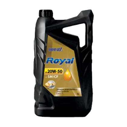 روغن موتور ایرانول رویال SM 20w50 با حجم 4 لیتر پلاستیکی فروشگاه انلاین سانیار