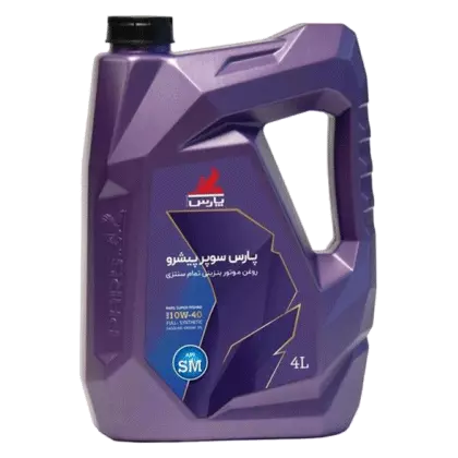 روغن موتور پارس سوپر پیشرو 10w40 RENEW با حجم 4 لیتر