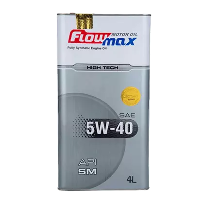 روغن موتور پارس فلومکس هایتک 5W40 مدل SM با حجم 4 لیتری فلزی فروشگاه انلاین سانیار