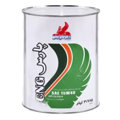 روغن موتور پارس CNG 15W40 با حجم 15W40 با حجم 4 لیتر فلزی
