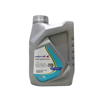 روغن موتور سوپرپایاSL20W50 با حجم یک لیتر پلاستیکی فروشگاه انلاین سانیار