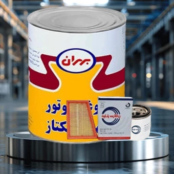 پکیج  اقتصادی خودروی پراید، روغن موتور با حجم 4 لیتری بهران تکتاز  20W50  ،به همراه فیلترهای سرکان-شماره یک